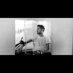 G-Eazy poster with G-Eazy’s original signature